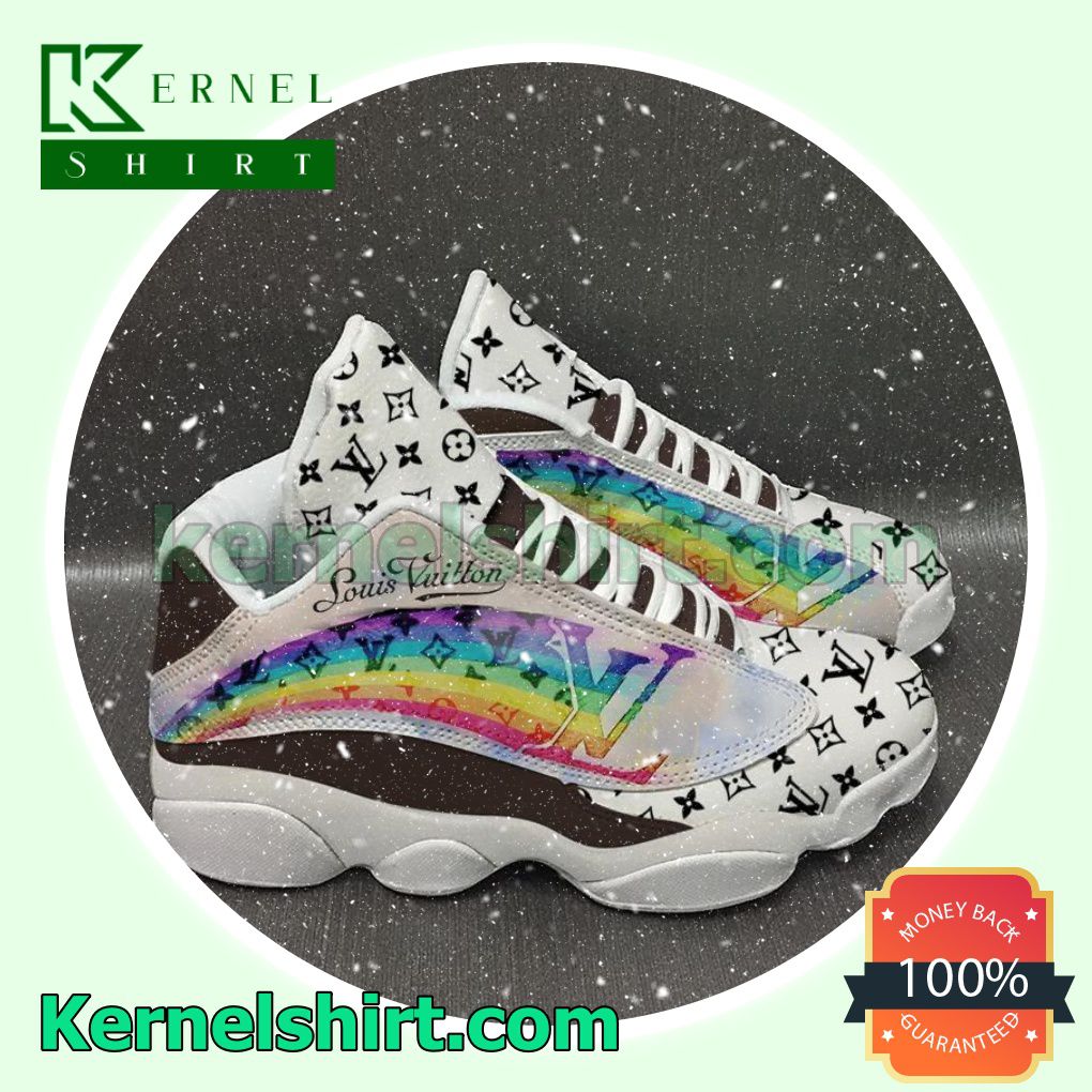 Top Rated Louis Vuitton Lv Rainbow Nike Sneakers