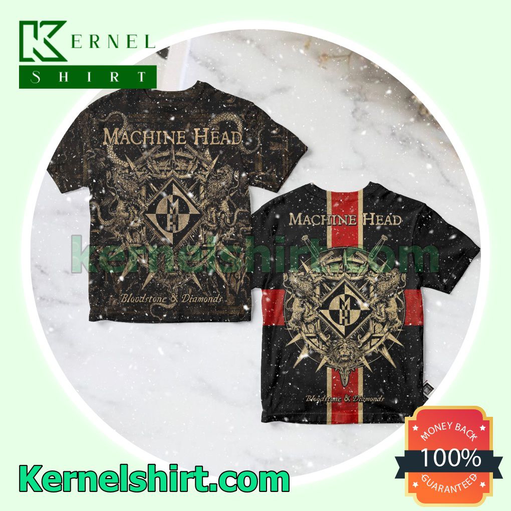 Machine Head Bloodstone And Diamonds Album Cover Personalized Shirt