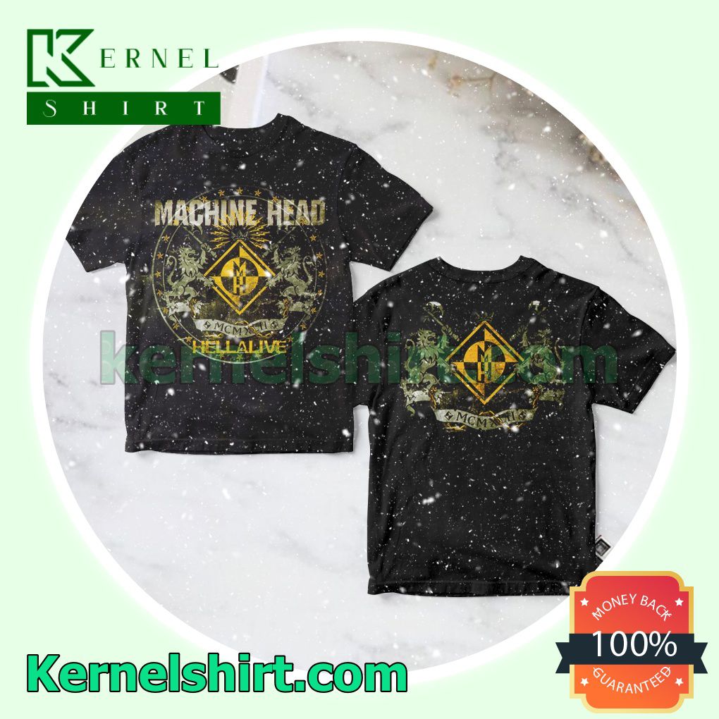 Machine Head Hellalive Album Cover Black Personalized Shirt