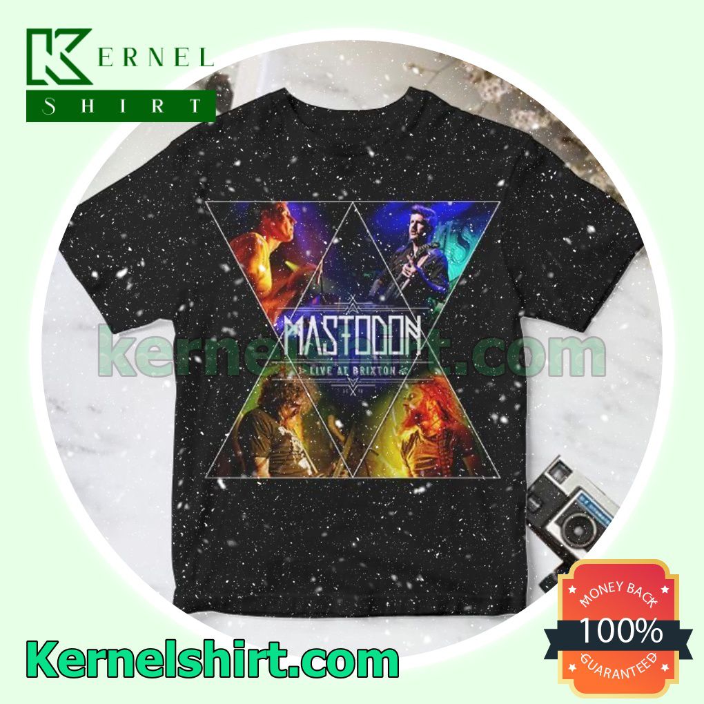 Mastodon Live At Brixton Album Cover Black Custom Shirt