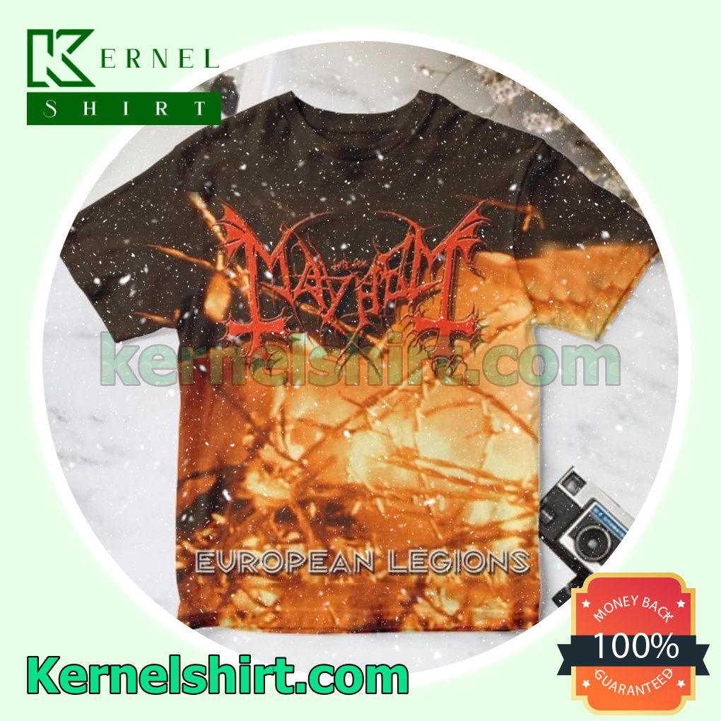 Mayhem European Legions Album Cover Custom Shirt