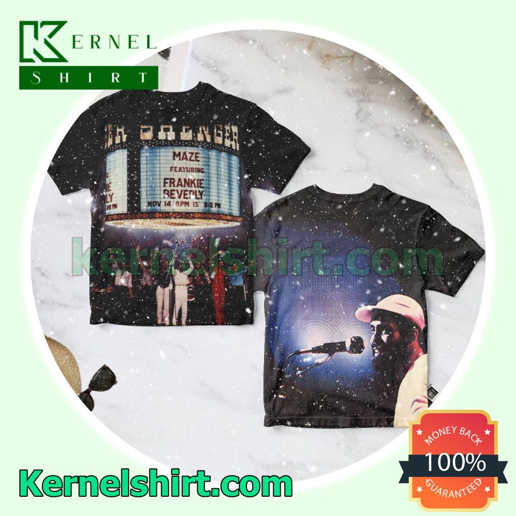 Maze Featuring Frankie Beverly Live In New Orleans Album Cover Personalized Shirt