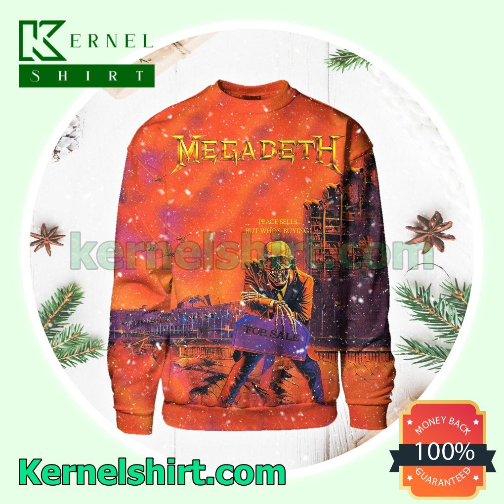 Megadeth Peace Sells But Who's Buying Album Cover Unisex Long Sleeve