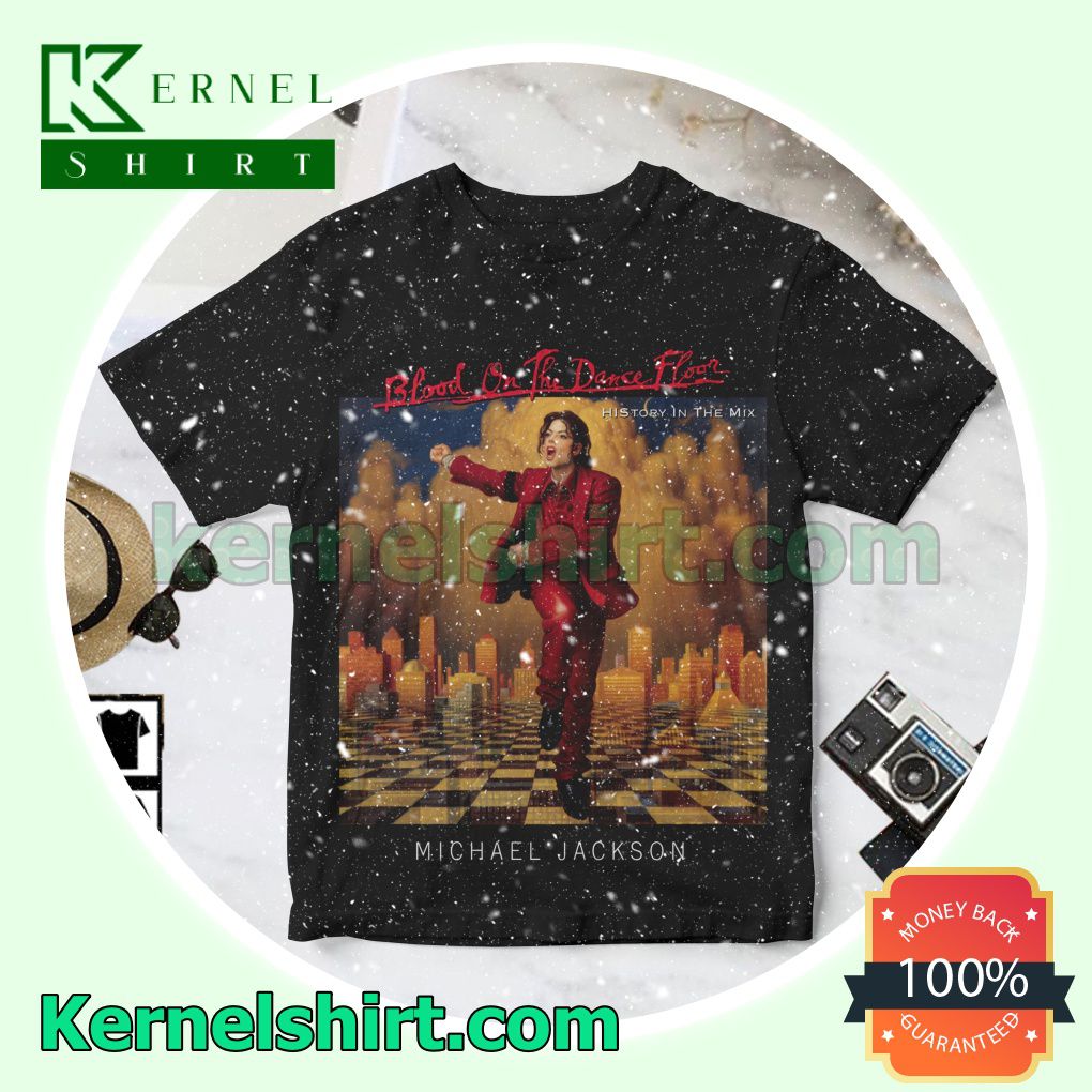 Michael Jackson Blood On The Dance Floor History In The Mix Album Cover Black Personalized Shirt