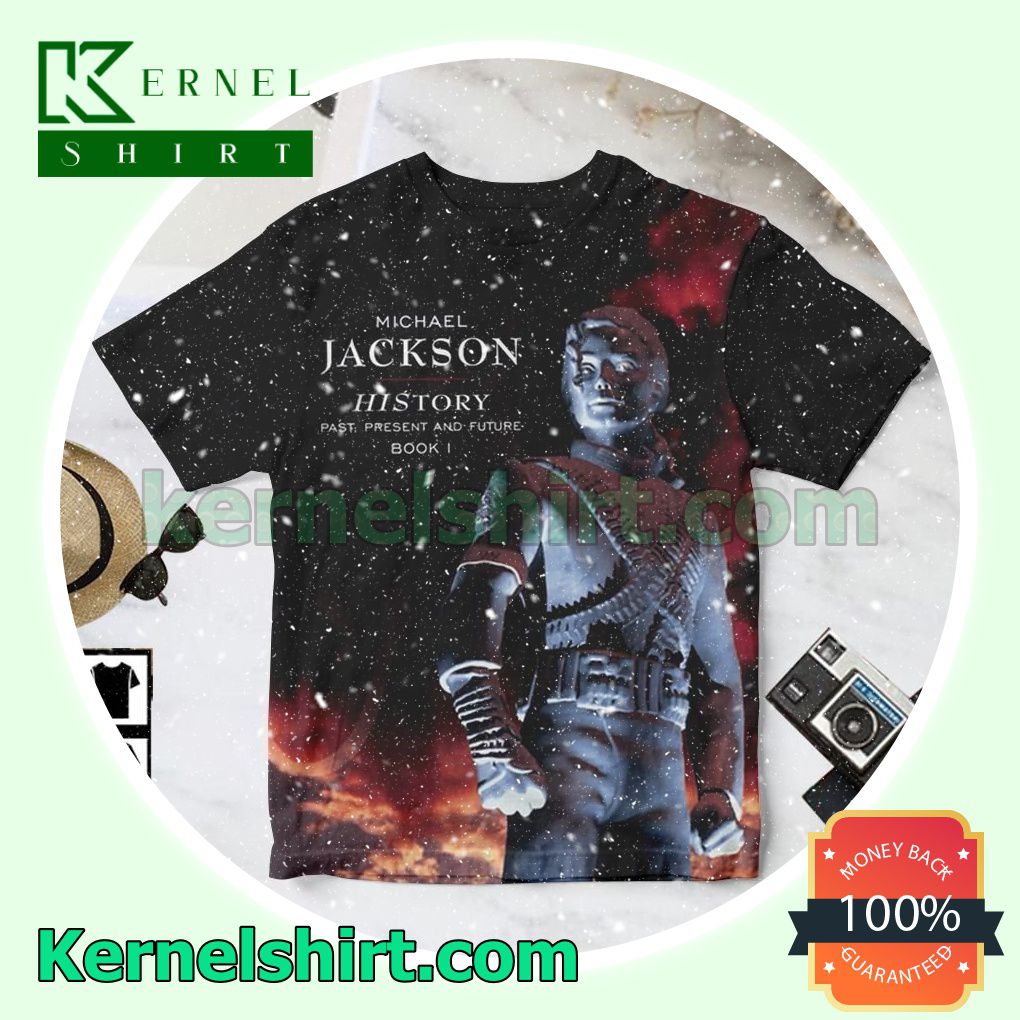 Michael Jackson History Past Present And Future Book I Album Cover Personalized Shirt