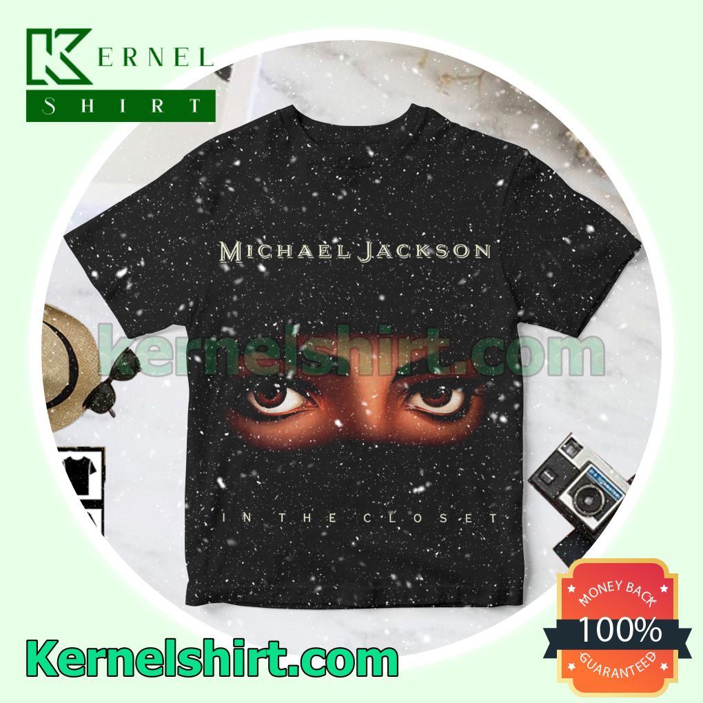 Michael Jackson In The Closet Single Cover Black Personalized Shirt