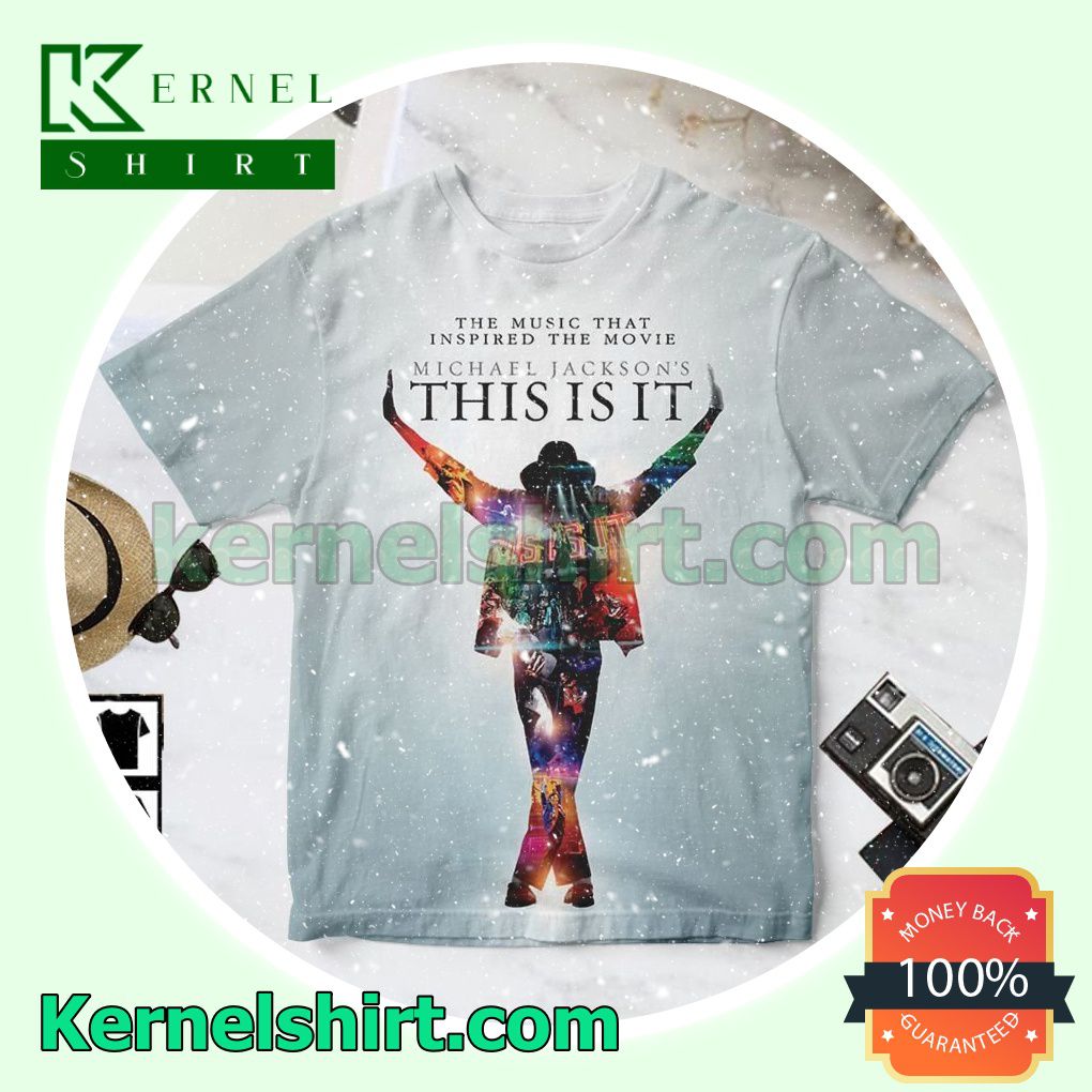 Michael Jackson's This Is It Album Cover Personalized Shirt