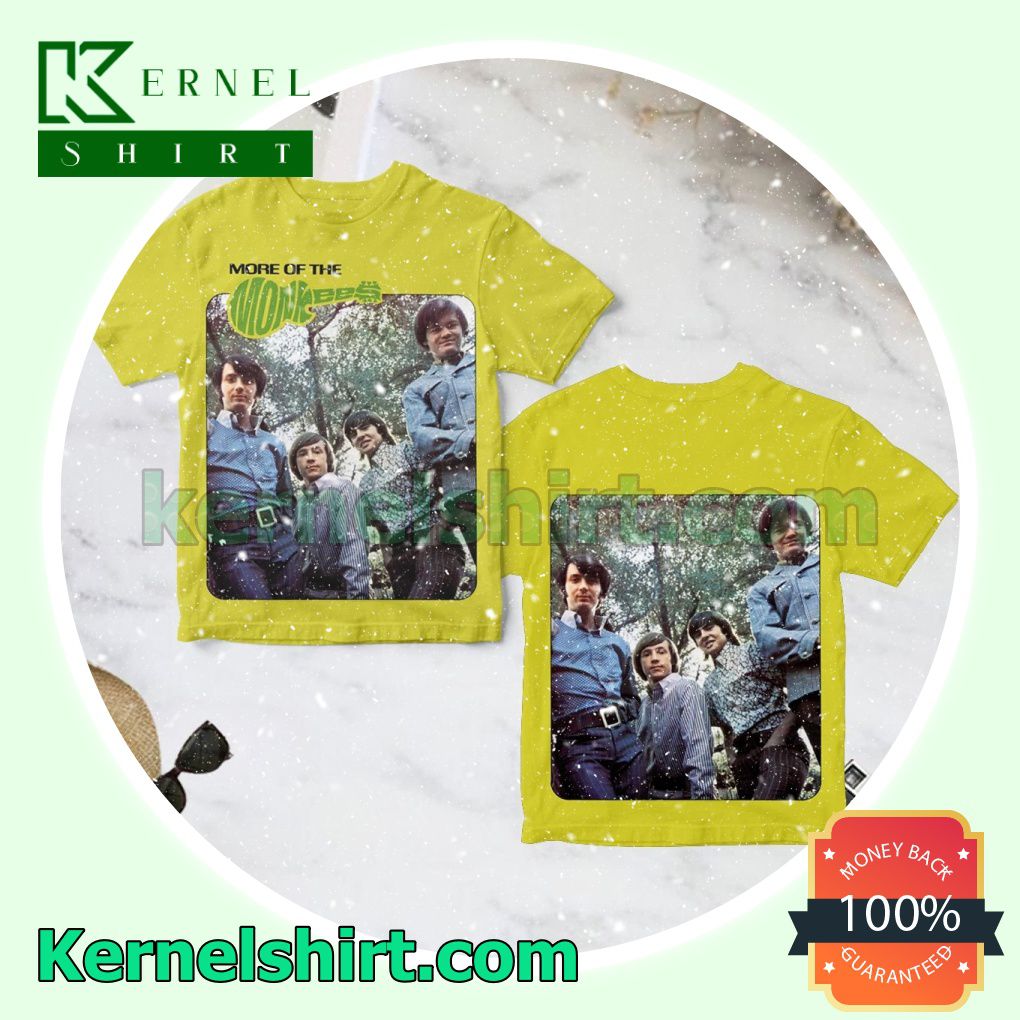 More Of The Monkees Album By The Monkees Yellow Personalized Shirt