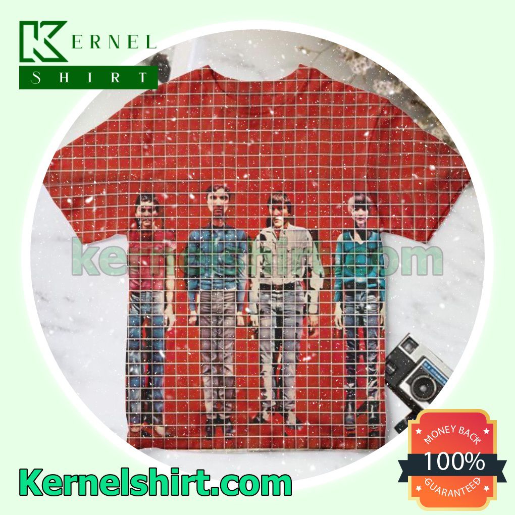 More Songs About Buildings And Food Album Cover By Talking Heads Red Personalized Shirt