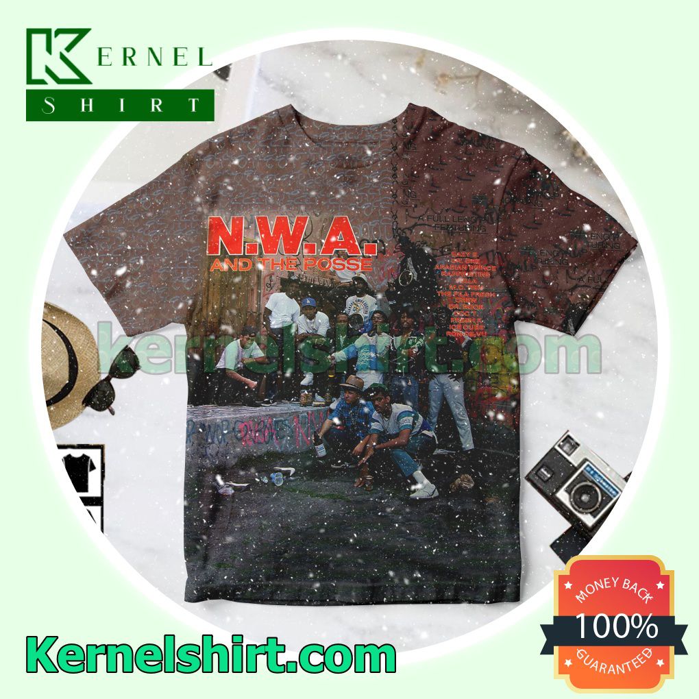 N.w.a And The Posse Compilation Album Cover Personalized Shirt