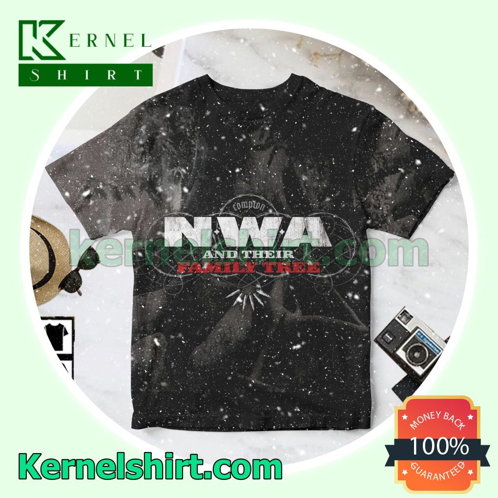 N.w.a And Their Family Tree Album Cover Personalized Shirt