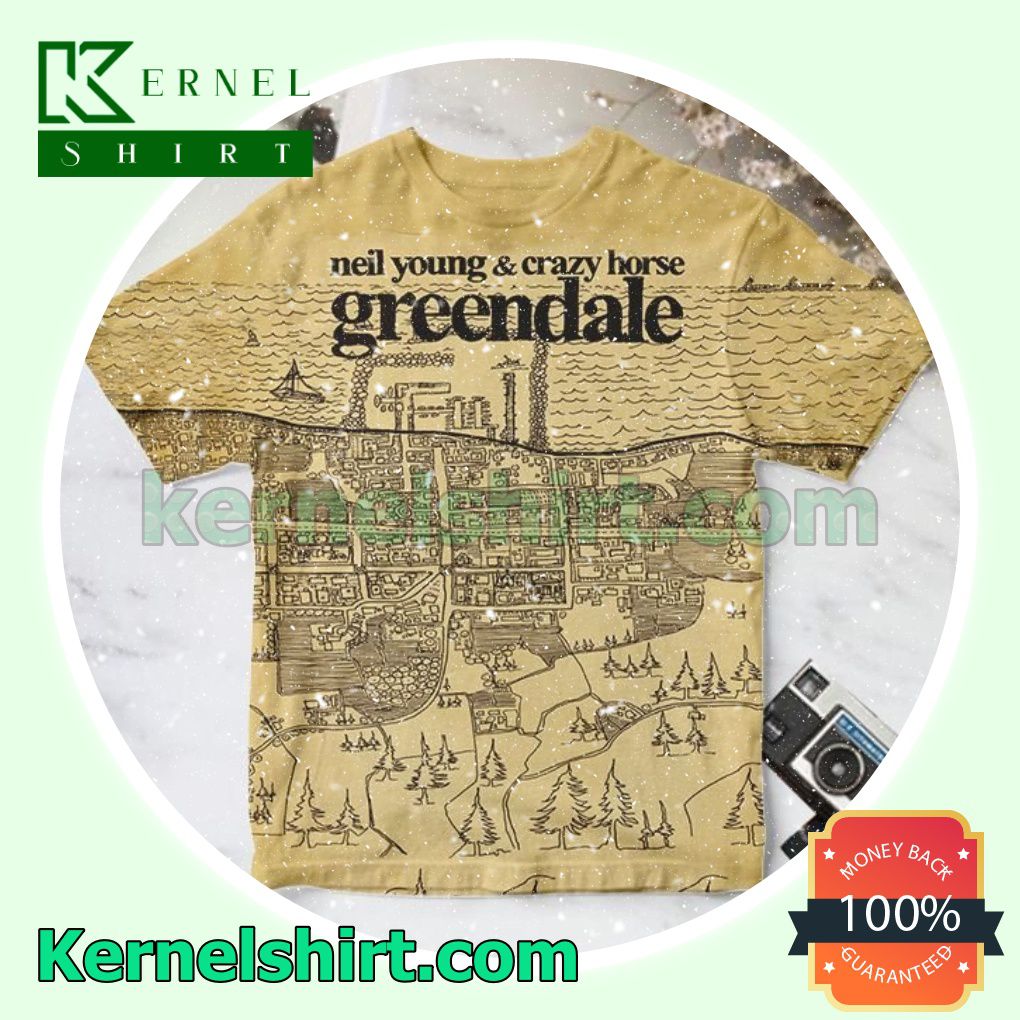 Neil Young And Crazy Horse Greendale Album Cover Gift Shirt