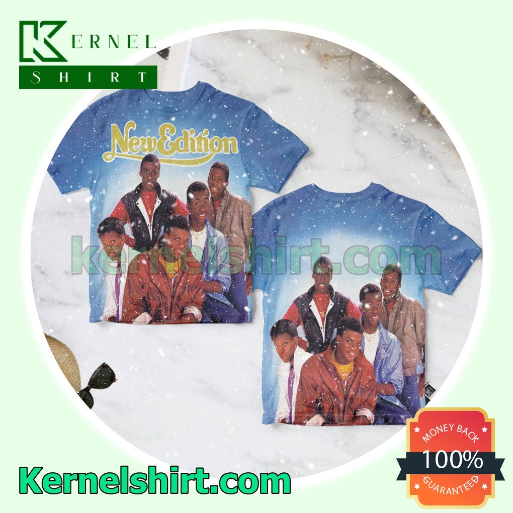 New Edition The Second Studio Album Cover Blue Personalized Shirt