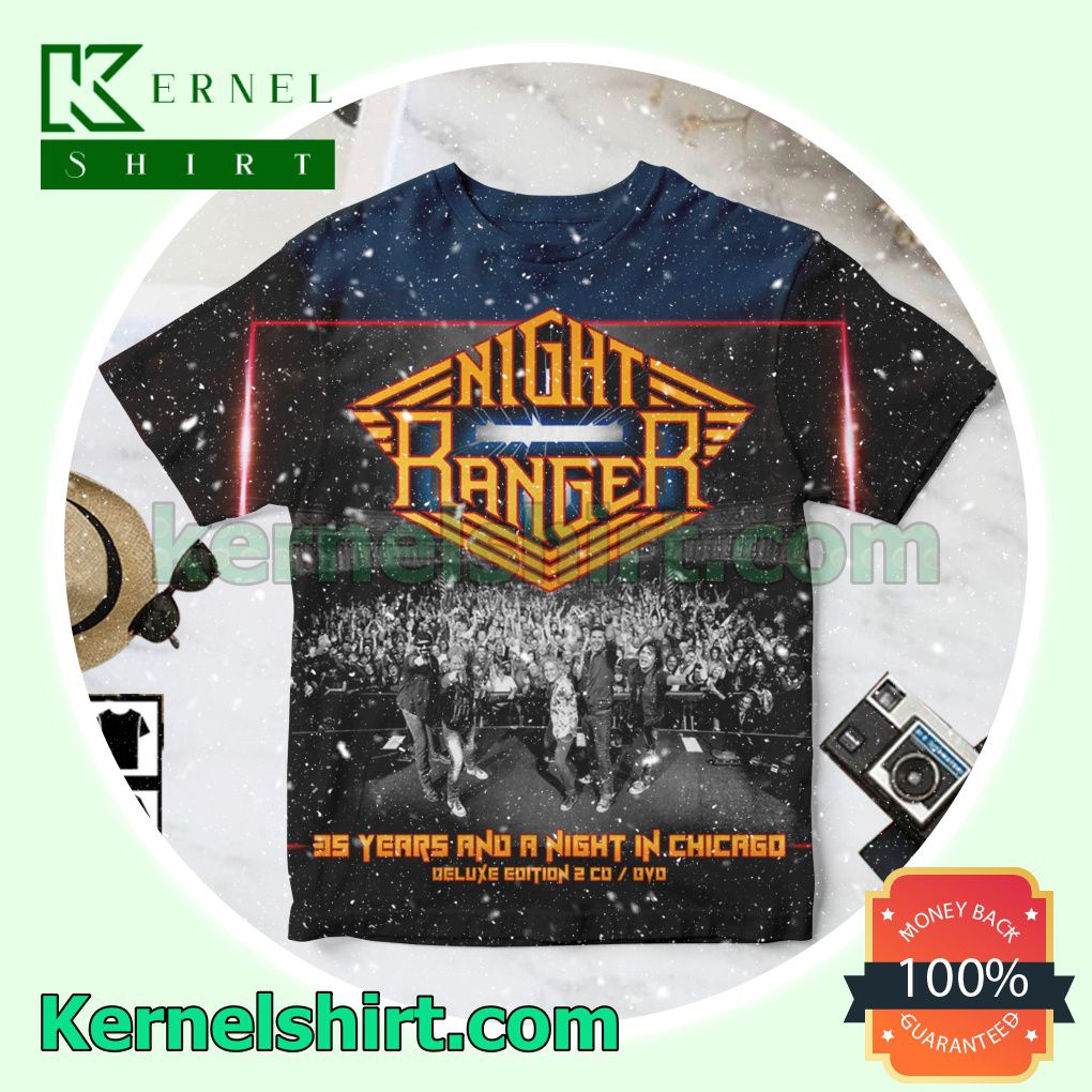 Night Ranger 35 Years And A Night In Chicago Album Cover Personalized Shirt