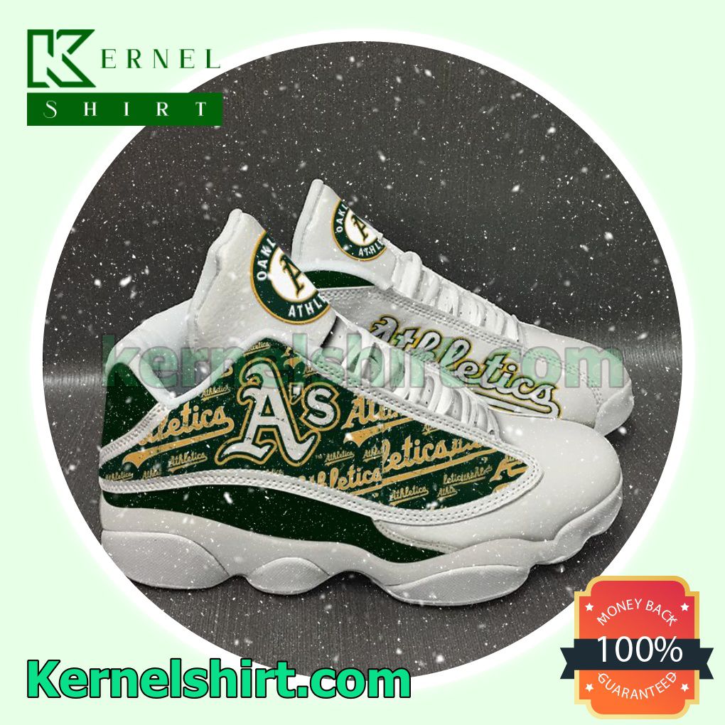 Oakland Athletics White Nike Sneakers