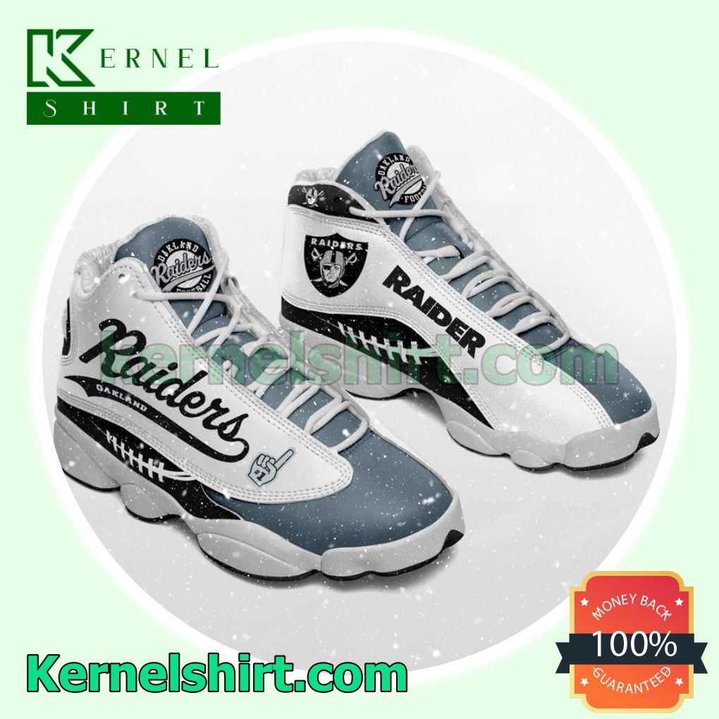 Oakland Raiders Football Nike Sneakers