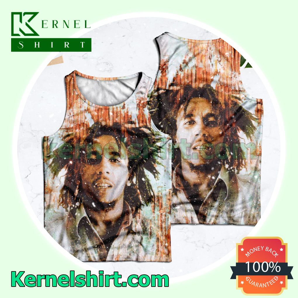 One Love The Very Best Of Bob Marley And The Wailers Compilation Album Cover Womens Tops