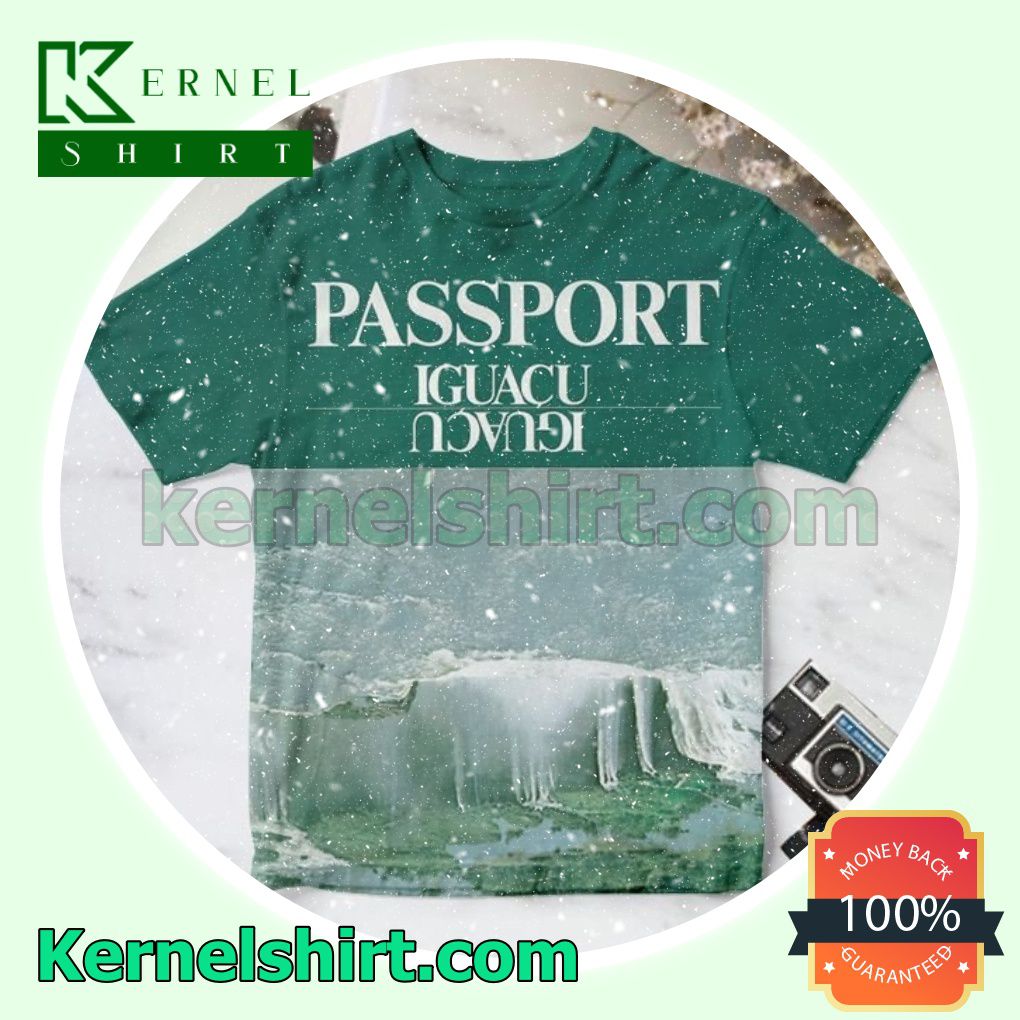 Passport Iguacu Album Cover Personalized Shirt