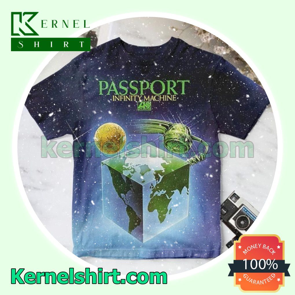 Passport Infinity Machine Album Cover Personalized Shirt