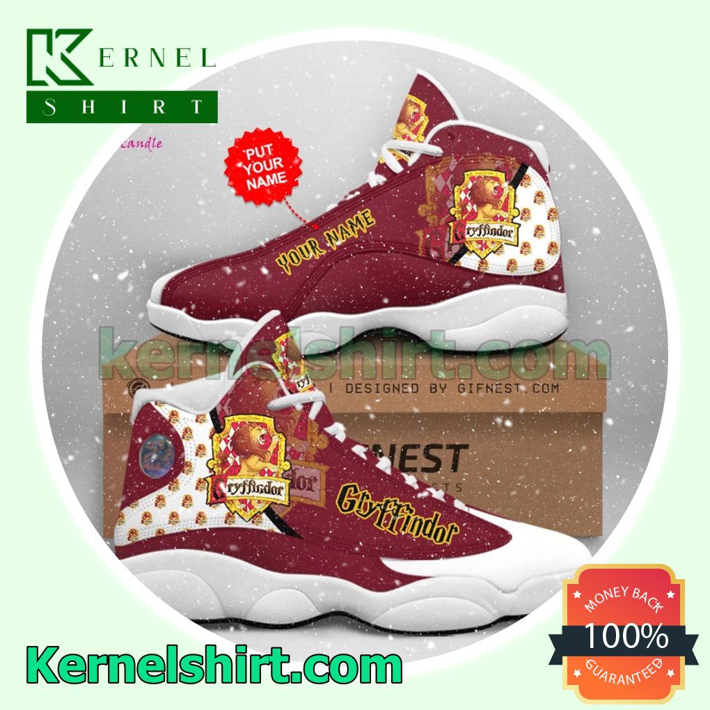 Personalized Harry Potter Gryffindor School Nike Sneakers