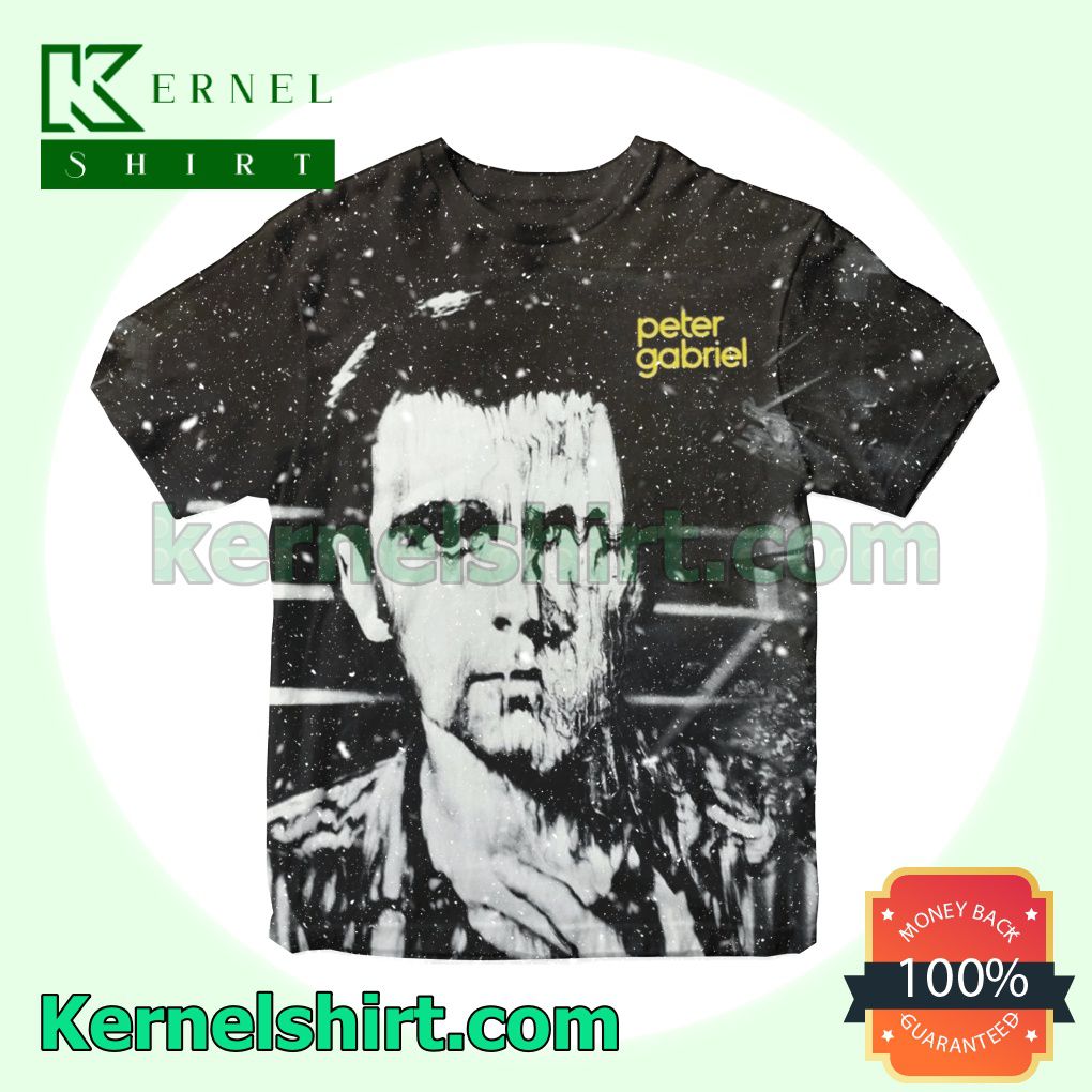 Peter Gabriel 1980 Album Cover Personalized Shirt