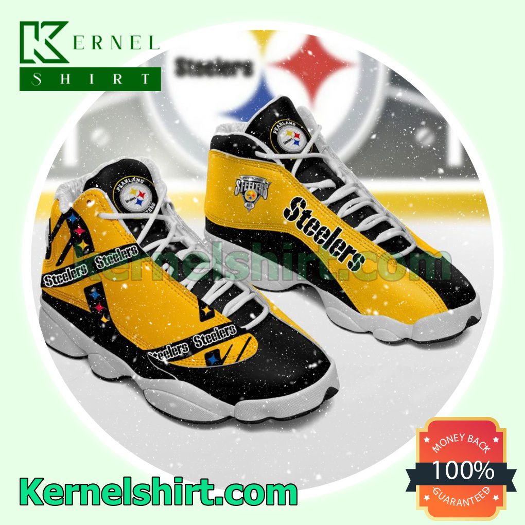 Buy In US Pittsburgh Steelers Black Nike Sneakers