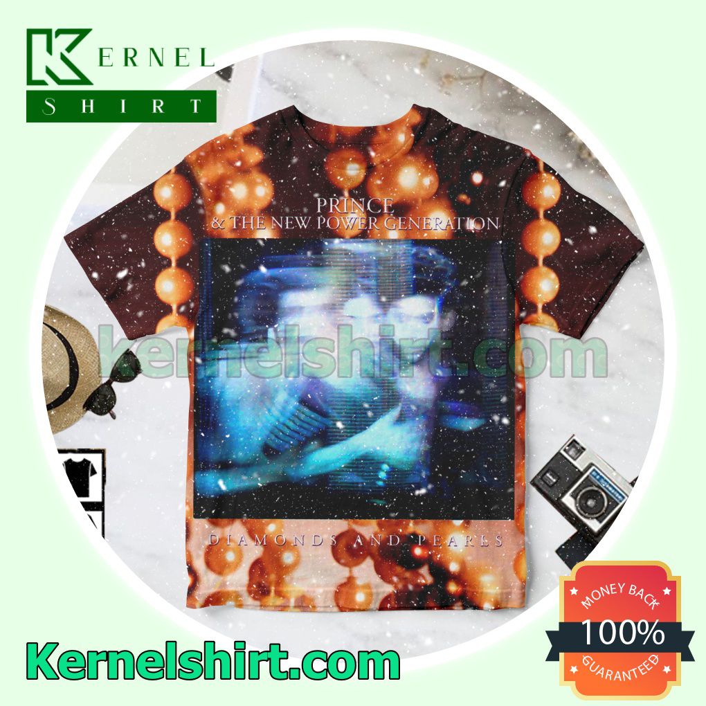 Prince Diamonds And Pearls Album Cover Personalized Shirt