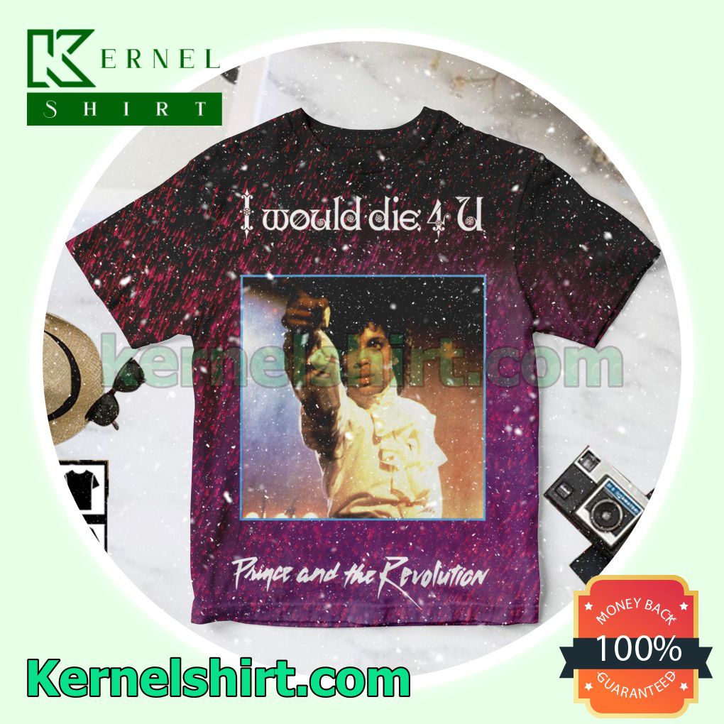 Prince I Would Die 4 U Single Cover Personalized Shirt