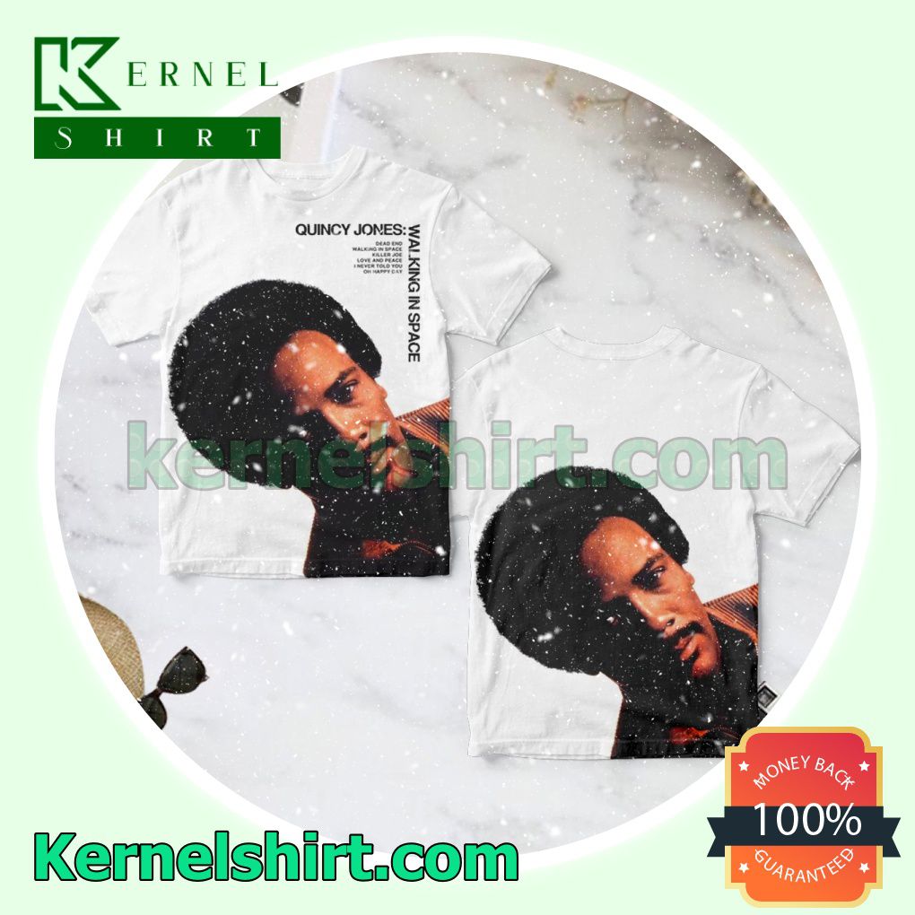 Quincy Jones Walking In Space Album Cover Personalized Shirt