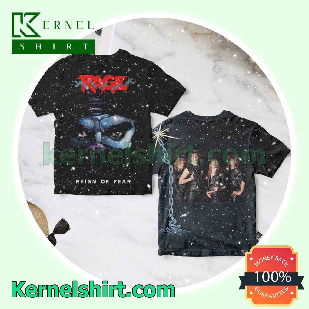 Rage Reign Of Fear Album Cover Personalized Shirt