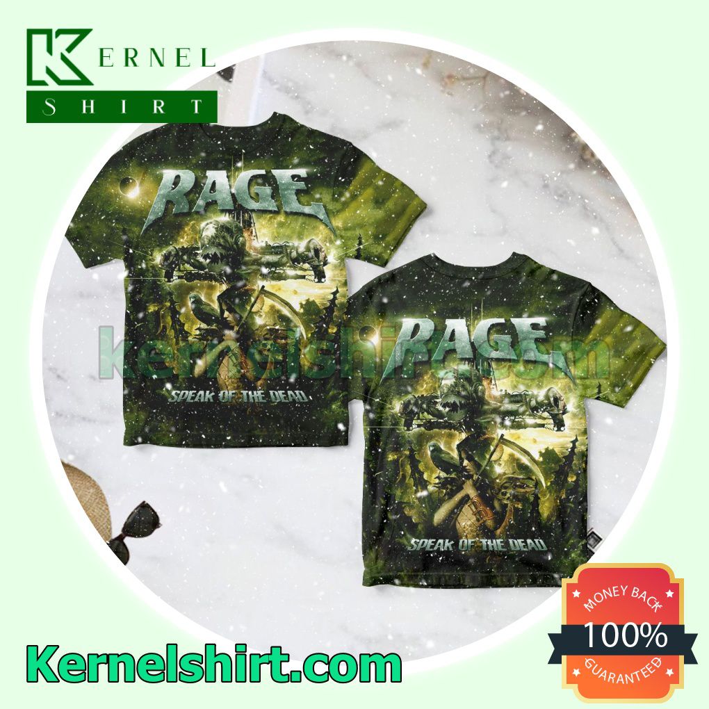 Rage Speak Of The Dead Album Cover Personalized Shirt