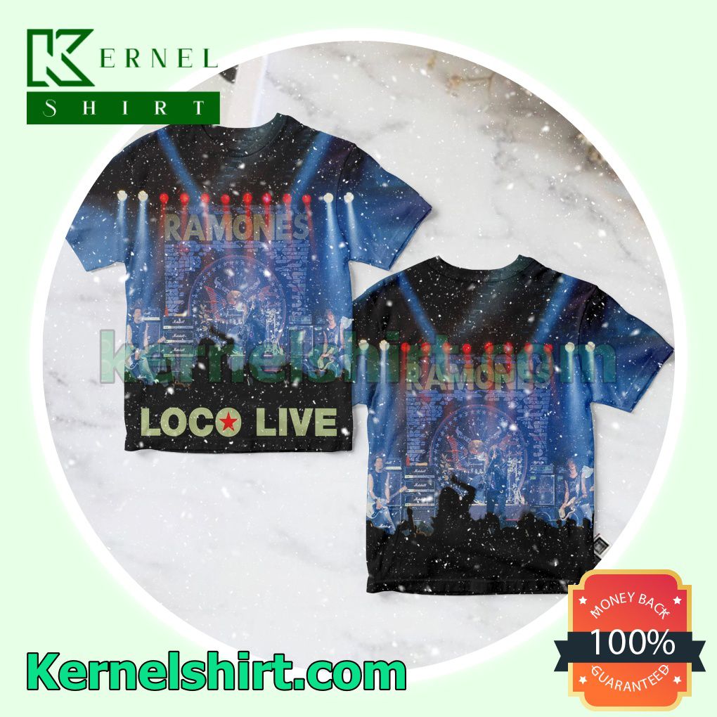 Ramones Loco Live Album Cover Personalized Shirt