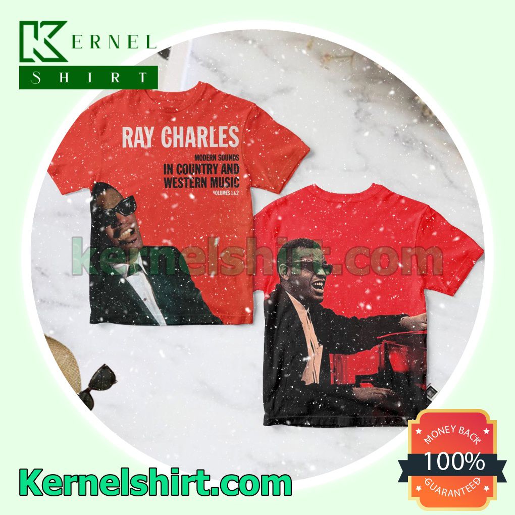 Ray Charles Modern Sounds In Country And Western Music Album Cover Personalized Shirt