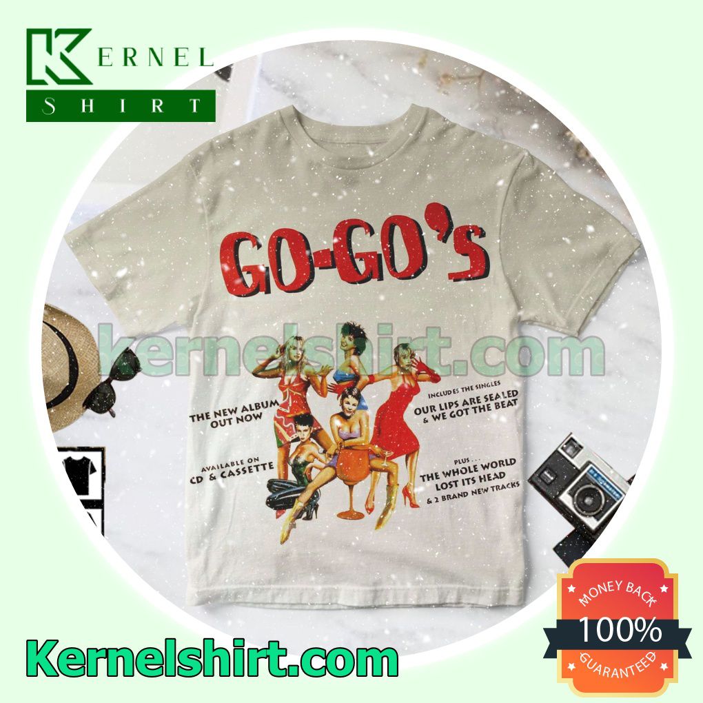 Return To The Valley Of The Go-go's Compilation Album Cover Personalized Shirt