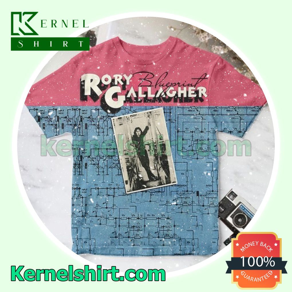 Rory Gallagher Blueprint Album Cover Gift Shirt