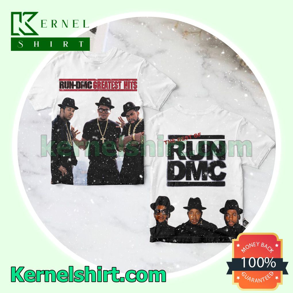 Run Dmc Greatest Hits Album Cover White Personalized Shirt