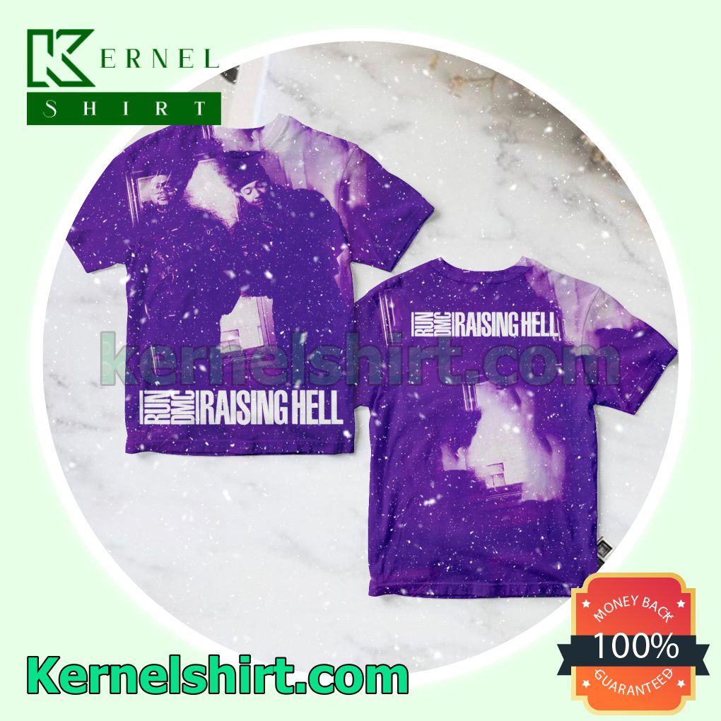 Run Dmc Raising Hell Album Cover Purple Personalized Shirt