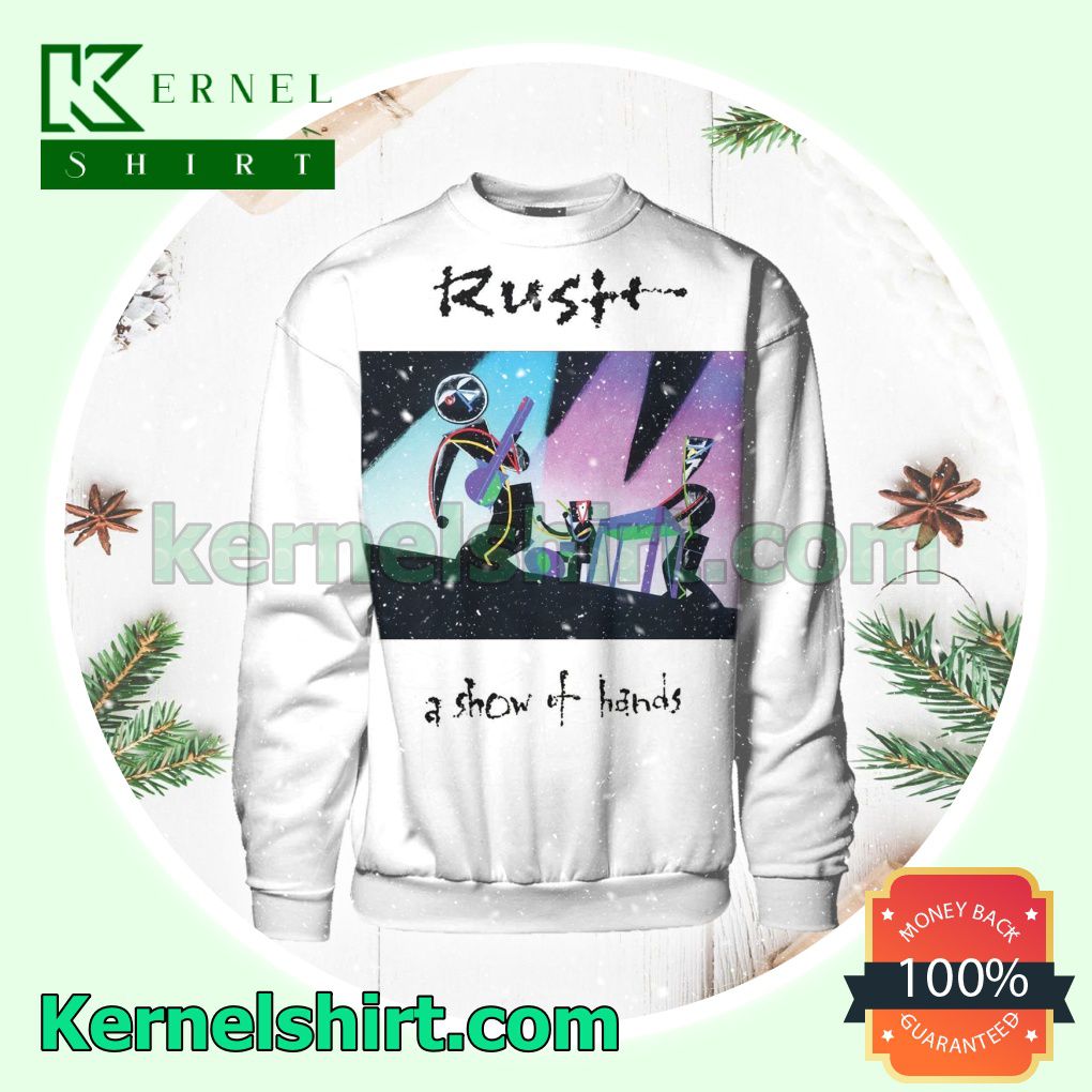 Rush A Show Of Hands Album Cover Unisex Long Sleeve