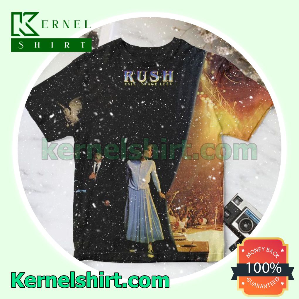 Rush Exit Stage Left Album Cover Custom Shirt