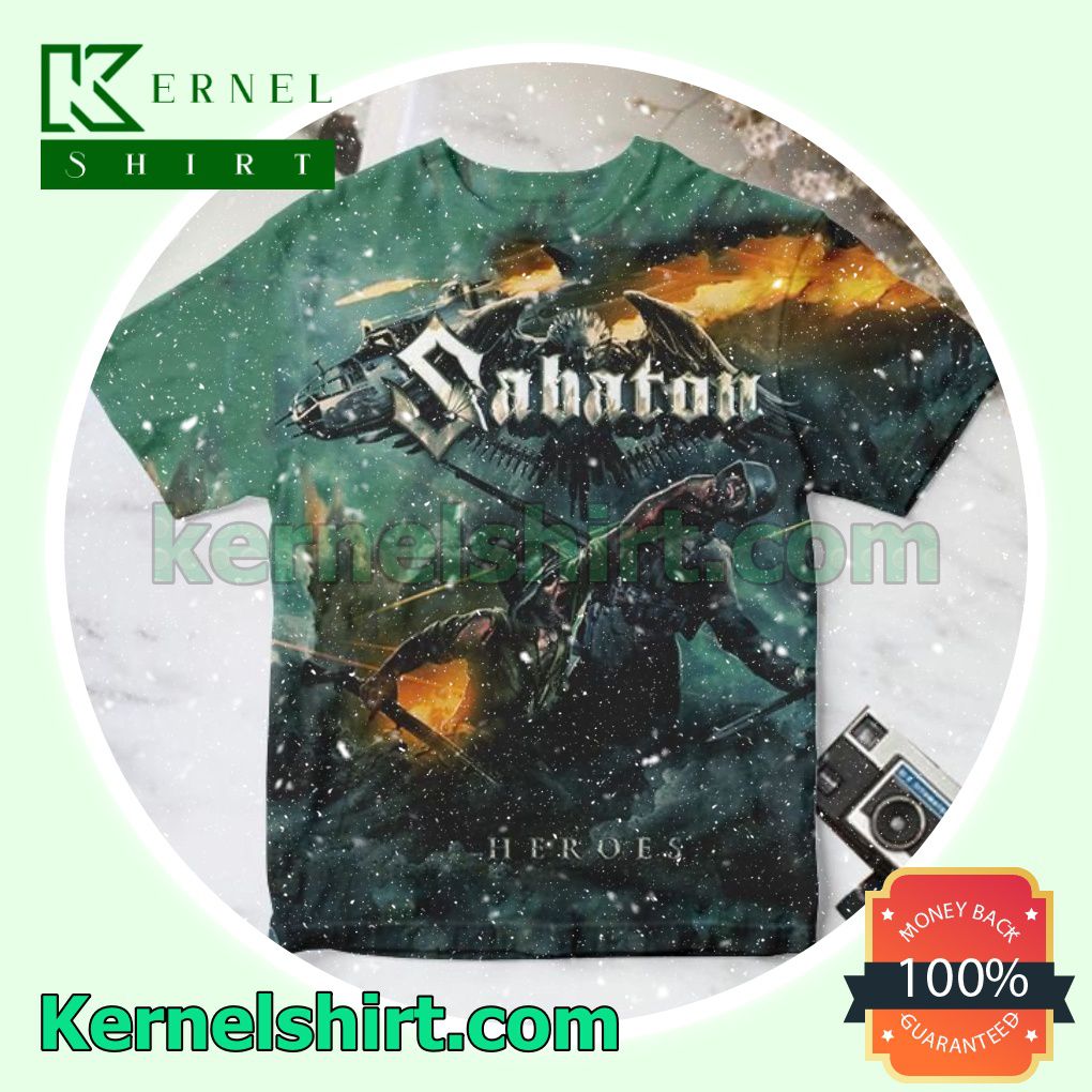 Sabaton Heroes Album Cover Custom Shirt