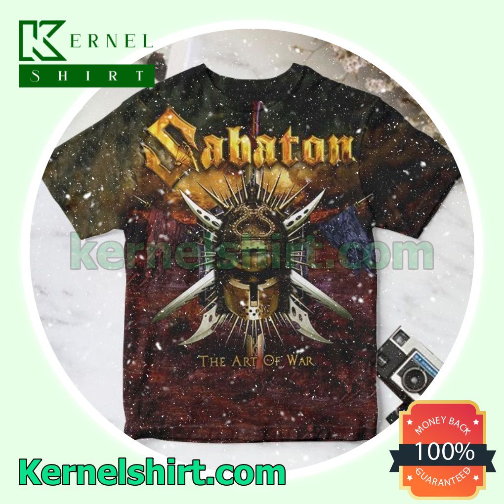 Sabaton The Art Of War Album Cover Gift Shirt