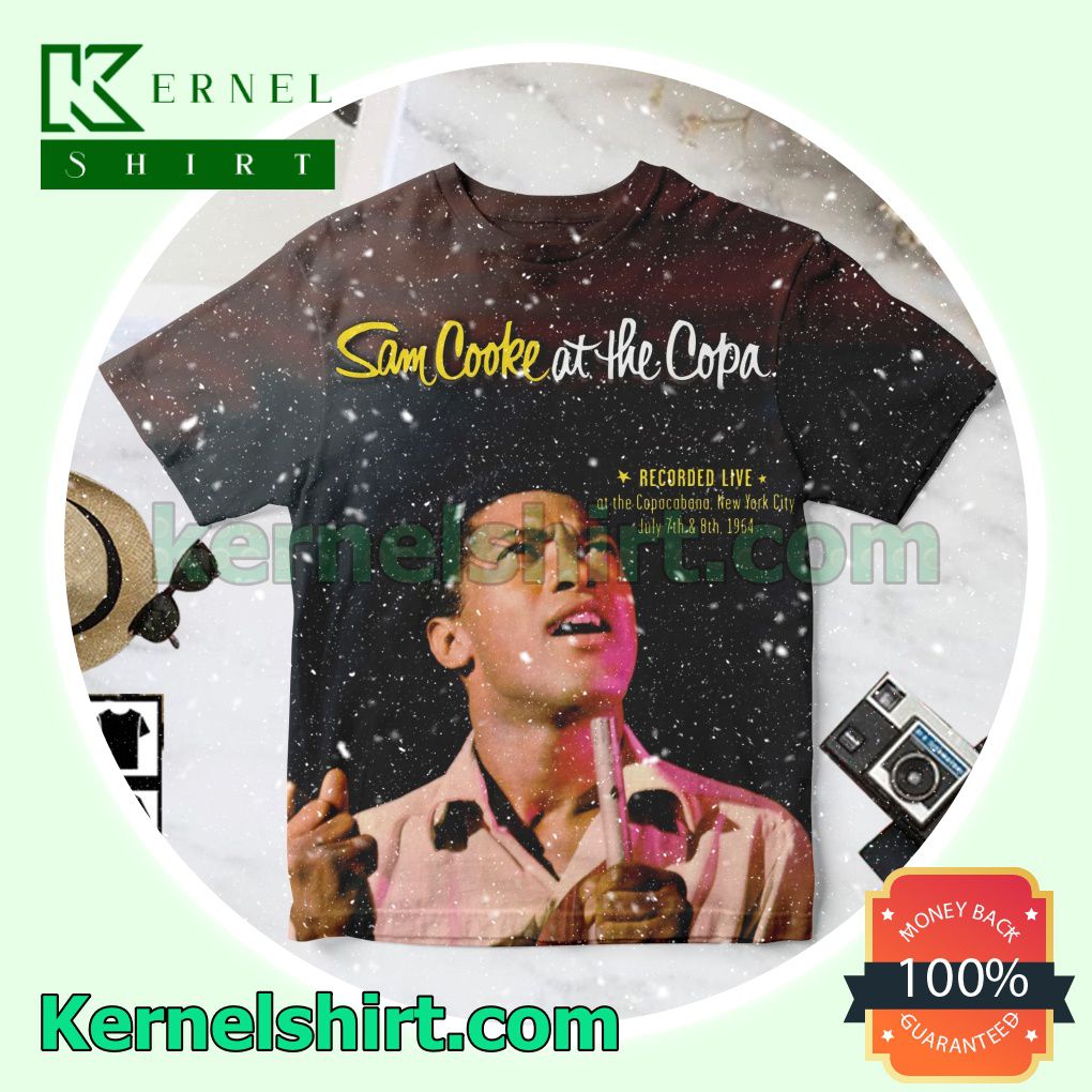 Sam Cooke At The Copa Album Cover Personalized Shirt