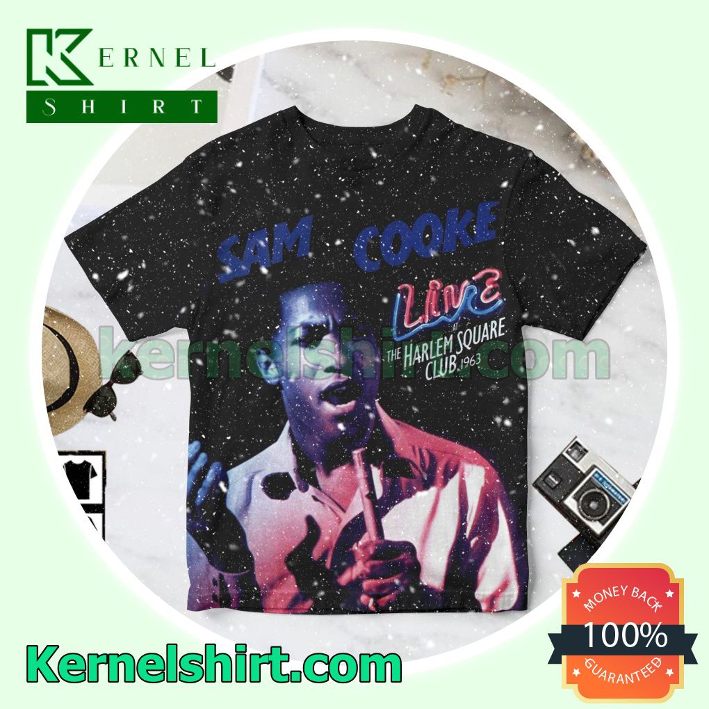 Sam Cooke Live At The Harlem Square Club 1963 Album Cover Personalized Shirt
