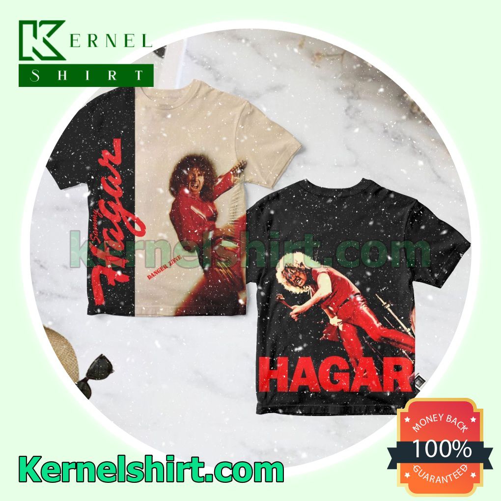 Sammy Hagar Danger Zone Album Cover Personalized Shirt
