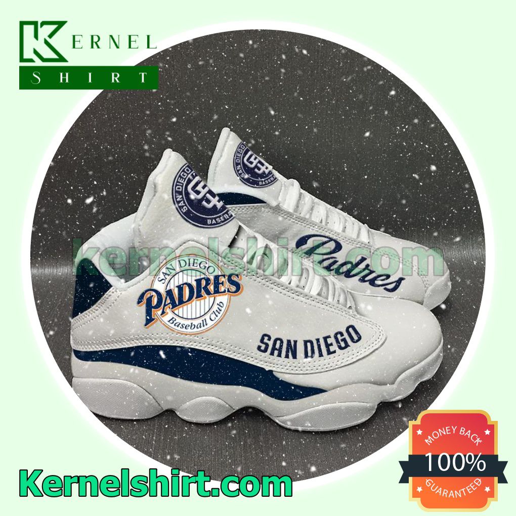 San Diego Padres Baseball Club Nike Sneakers