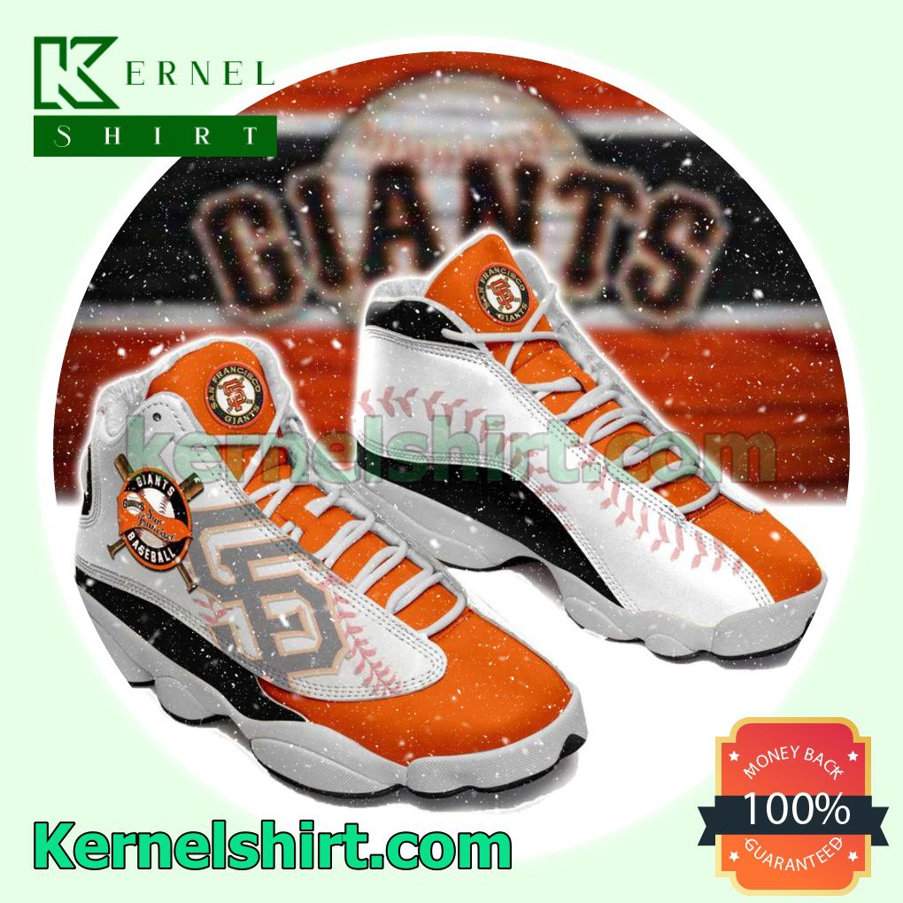 San Francisco Giants Orange Nike Sneakers