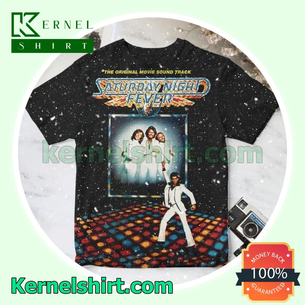 Saturday Night Fever Soundtrack Album Cover Gift Shirt