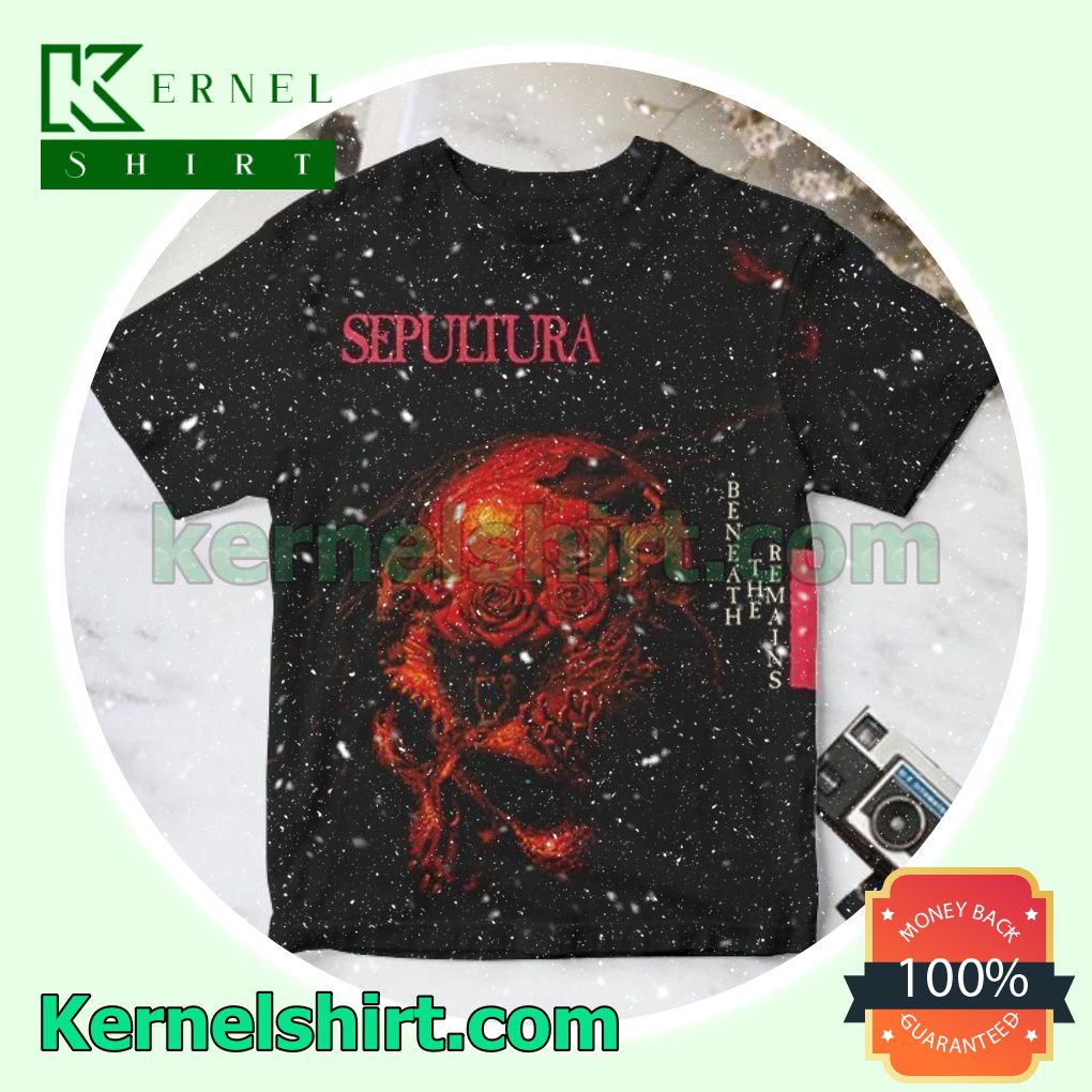 Sepultura Beneath The Remains Album Cover Custom Shirt