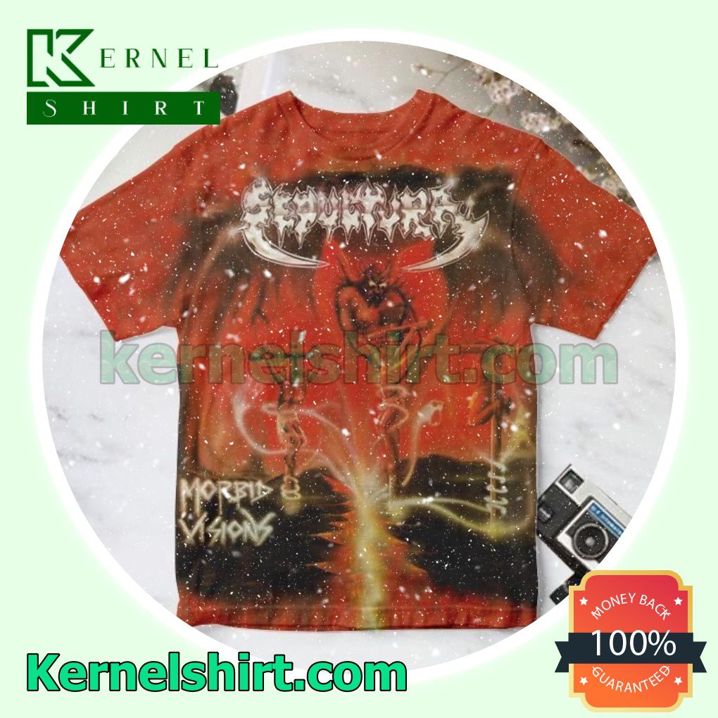 Sepultura Morbid Visions Album Cover Gift Shirt