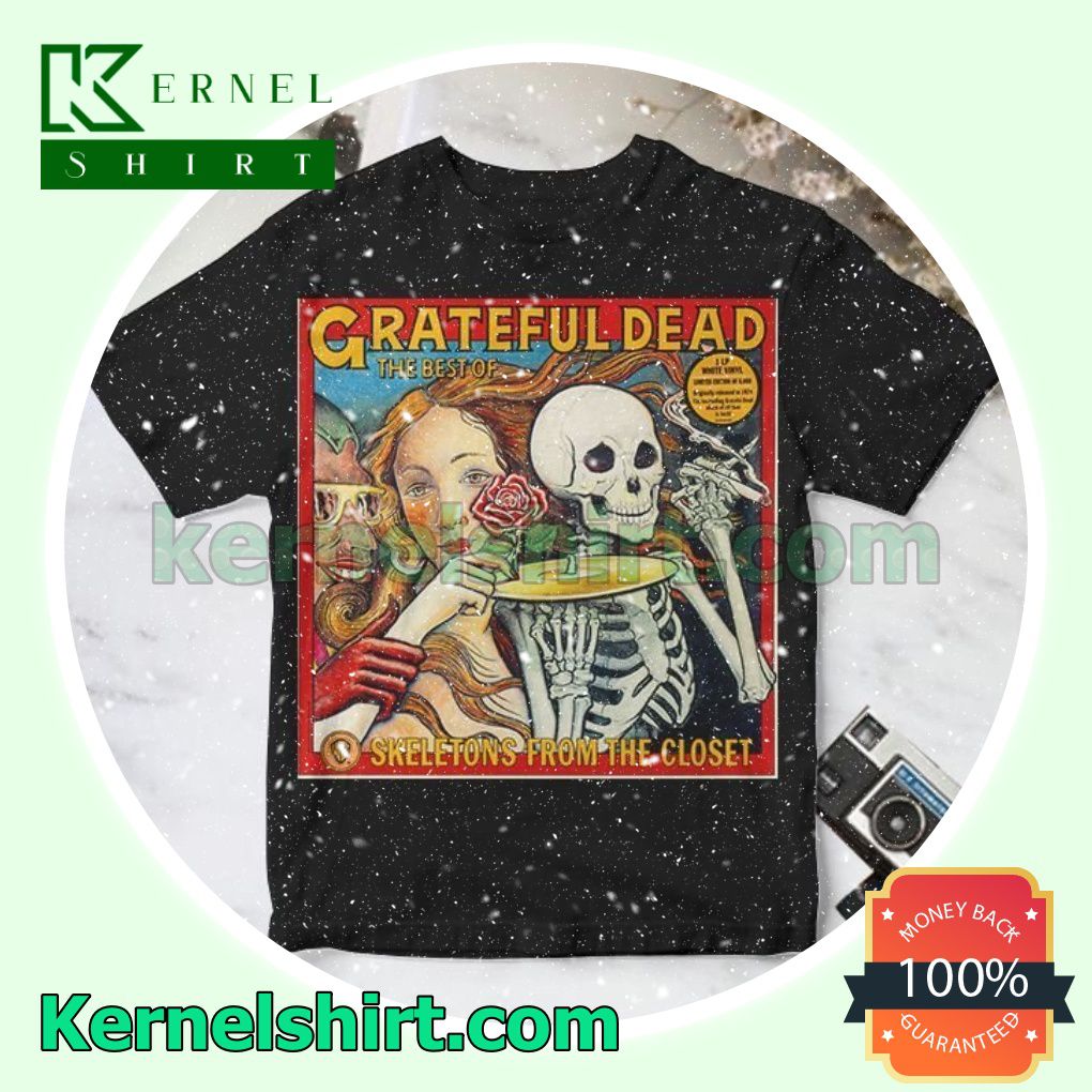 Skeletons From The Closet The Best Of Grateful Dead Compilation Album Cover Custom Shirt